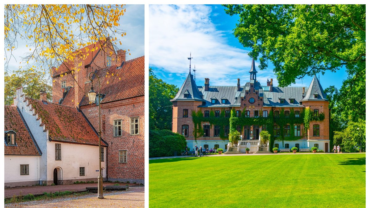 På resande fot i Skåne? Då finns det flera slott och borgar som är värda att besöka.